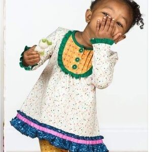 Matilda Jane Love You So Mushroom Floral Top 6-12 Months Baby